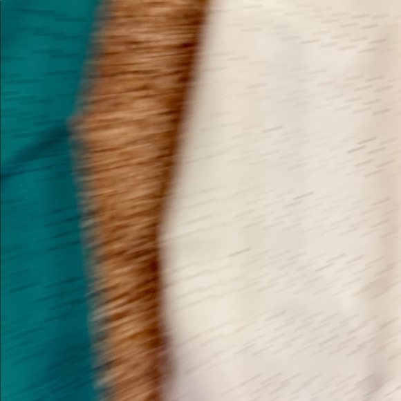 ZYIA Turquoise Long Sleeve Women's Top - Picture 5 of 6